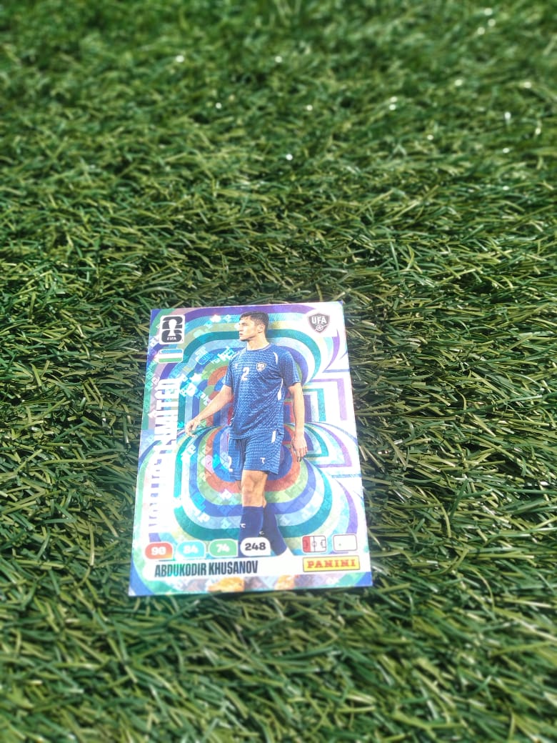 limited edition Abdukodir khusanov adrenalyn 2026