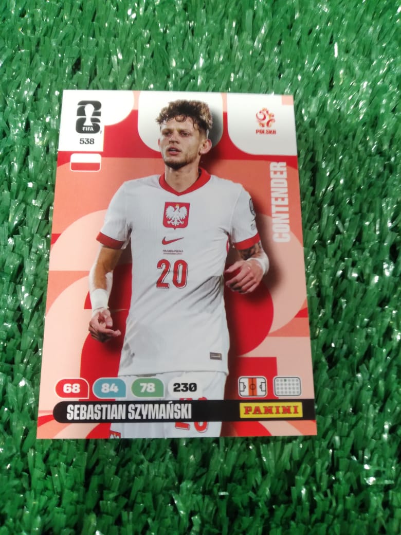538 adrenalyn 2026 Sebastian Szyma´nski