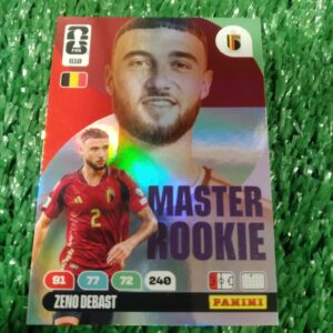 610 adrenalyn 2026 Zeno Debast Master Rookie