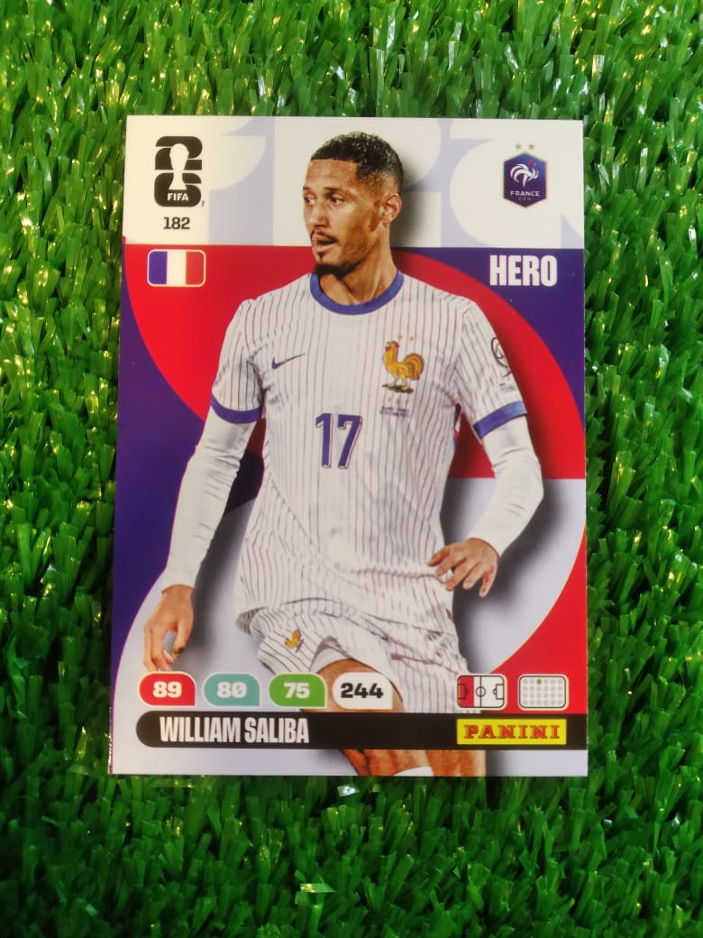 182 adrenalyn 2026 William Saliba