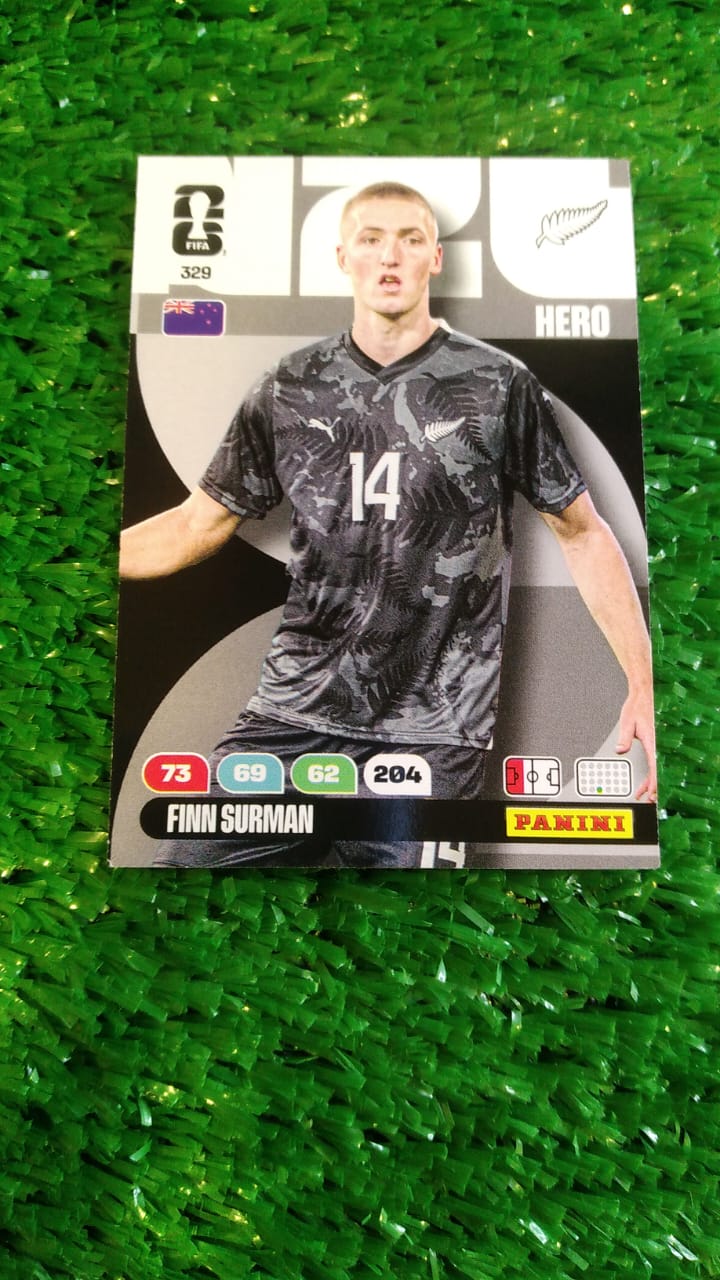 329 adrenalyn 2026 Finn Surman