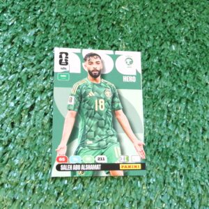 404 adrenalyn 2026 Saleh Abu Alshamat