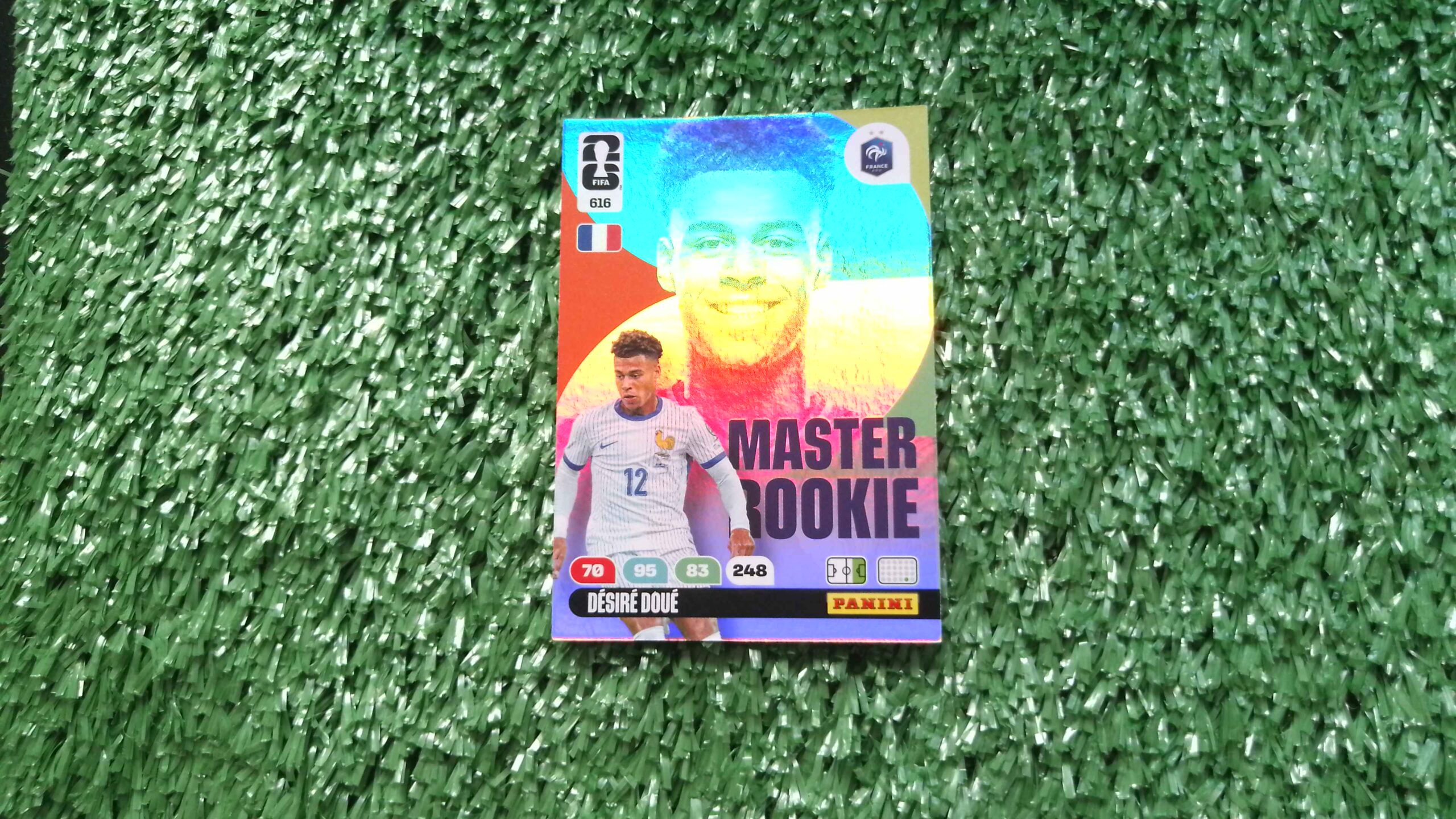 616 adrenalyn 2026 Désiré Doué Master rookie