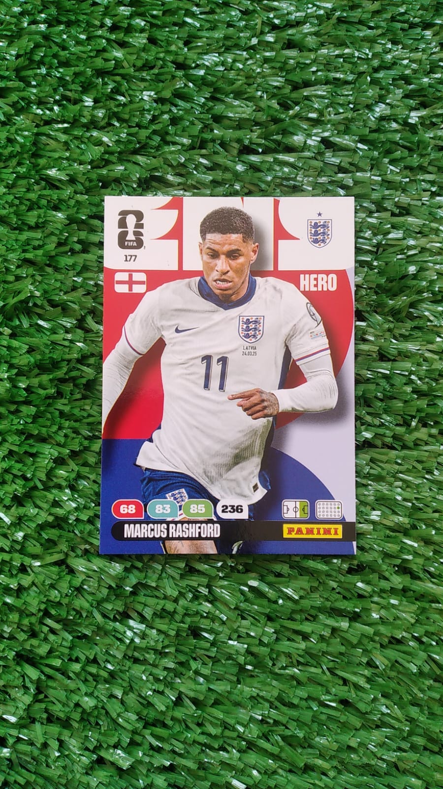 177 adrenalyn 2026 Marcus Rashford
