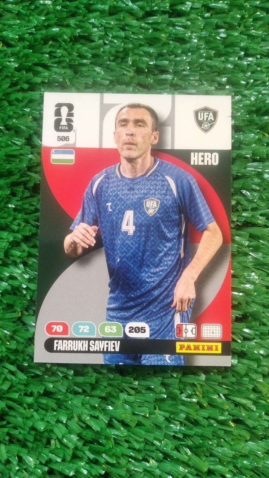 506 adrenalyn 2026 Farrukh Sayfiev