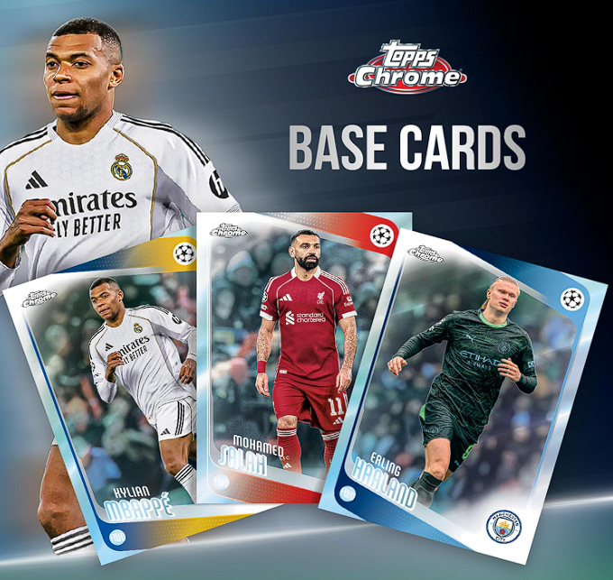 Box de 7 sobres 2025-26 Topps Chrome UEFA Club - Imagen 10