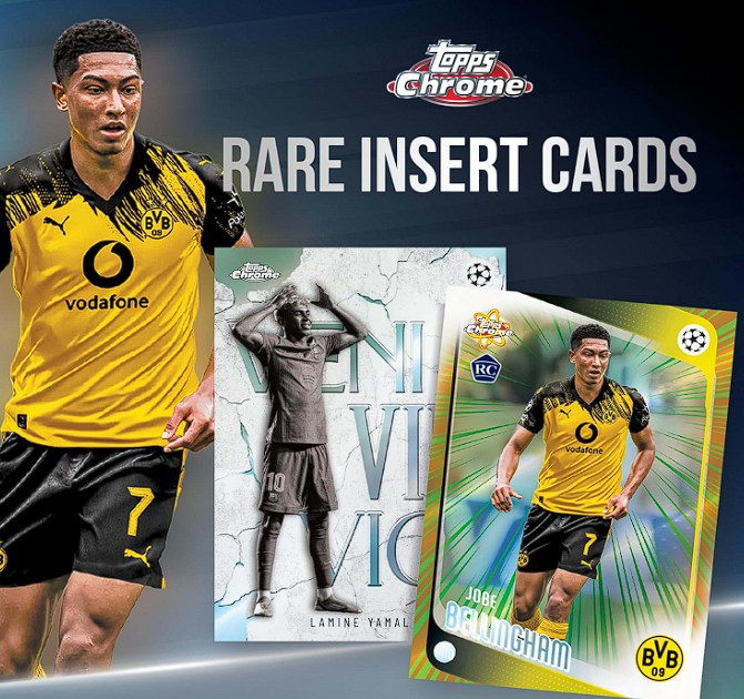 Box de 7 sobres 2025-26 Topps Chrome UEFA Club - Imagen 3
