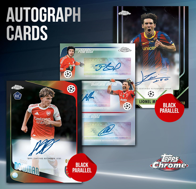 Box de 7 sobres 2025-26 Topps Chrome UEFA Club - Imagen 2