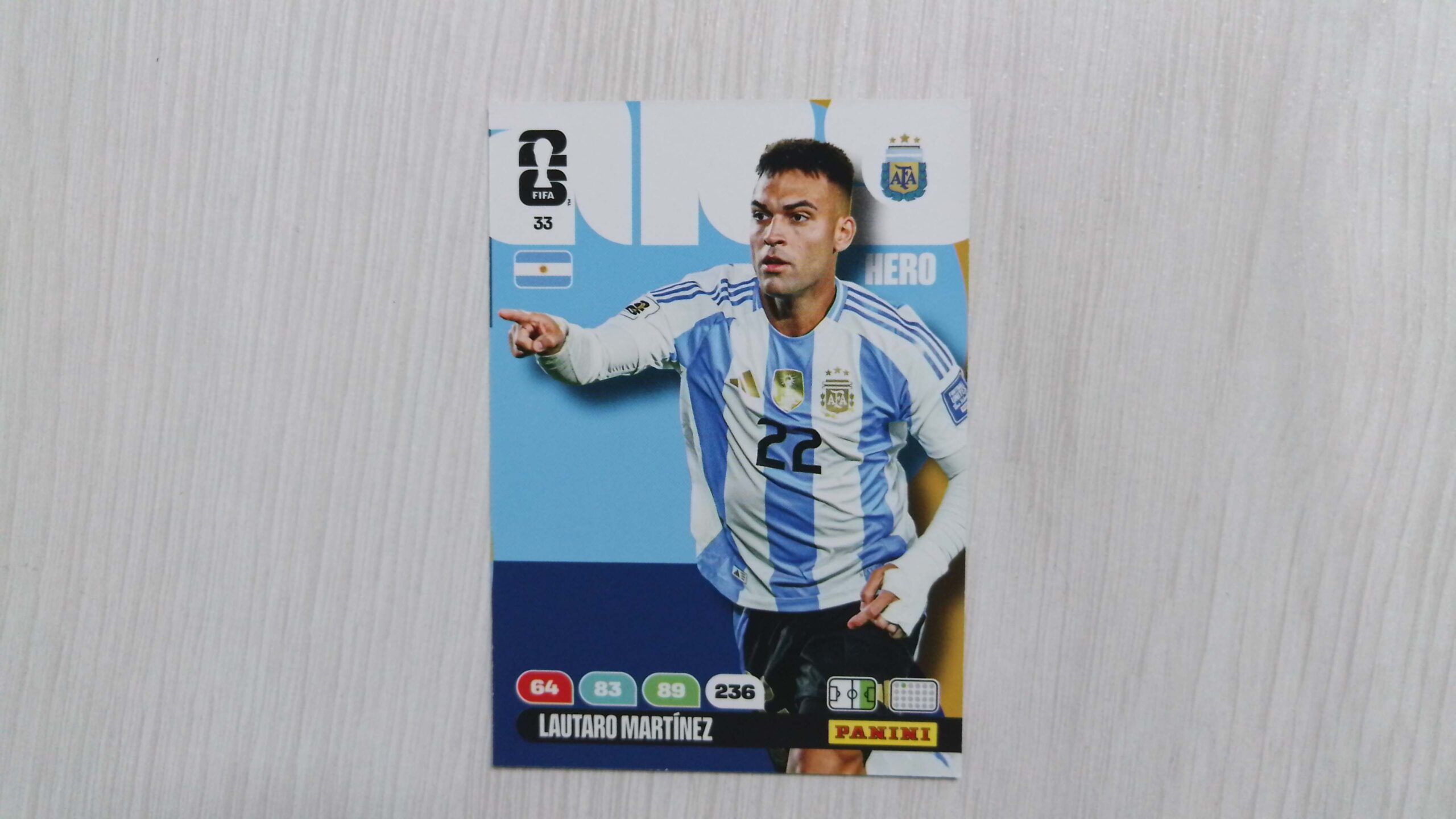 033 adrenalyn 2026 Lautaro Martínez