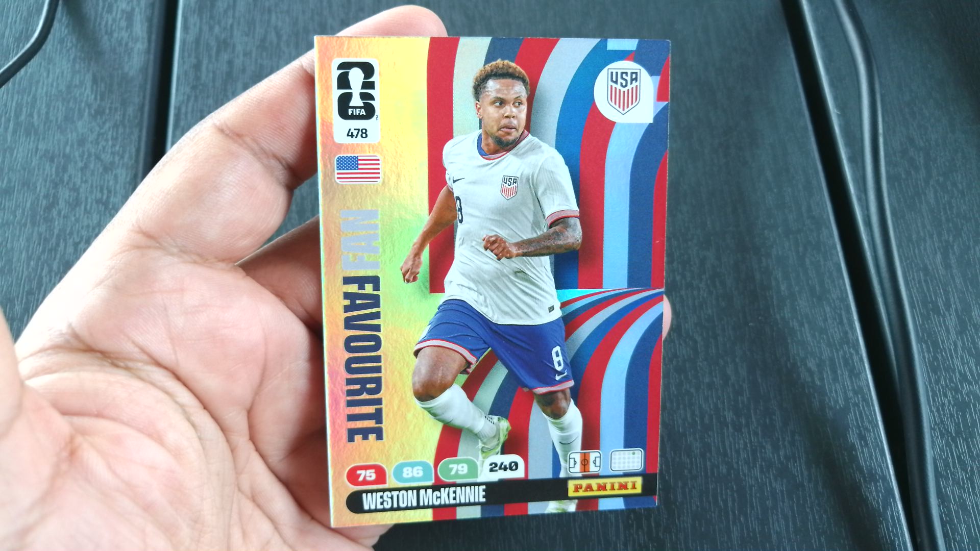 478 adrenalyn 2026 Weston Mckennie