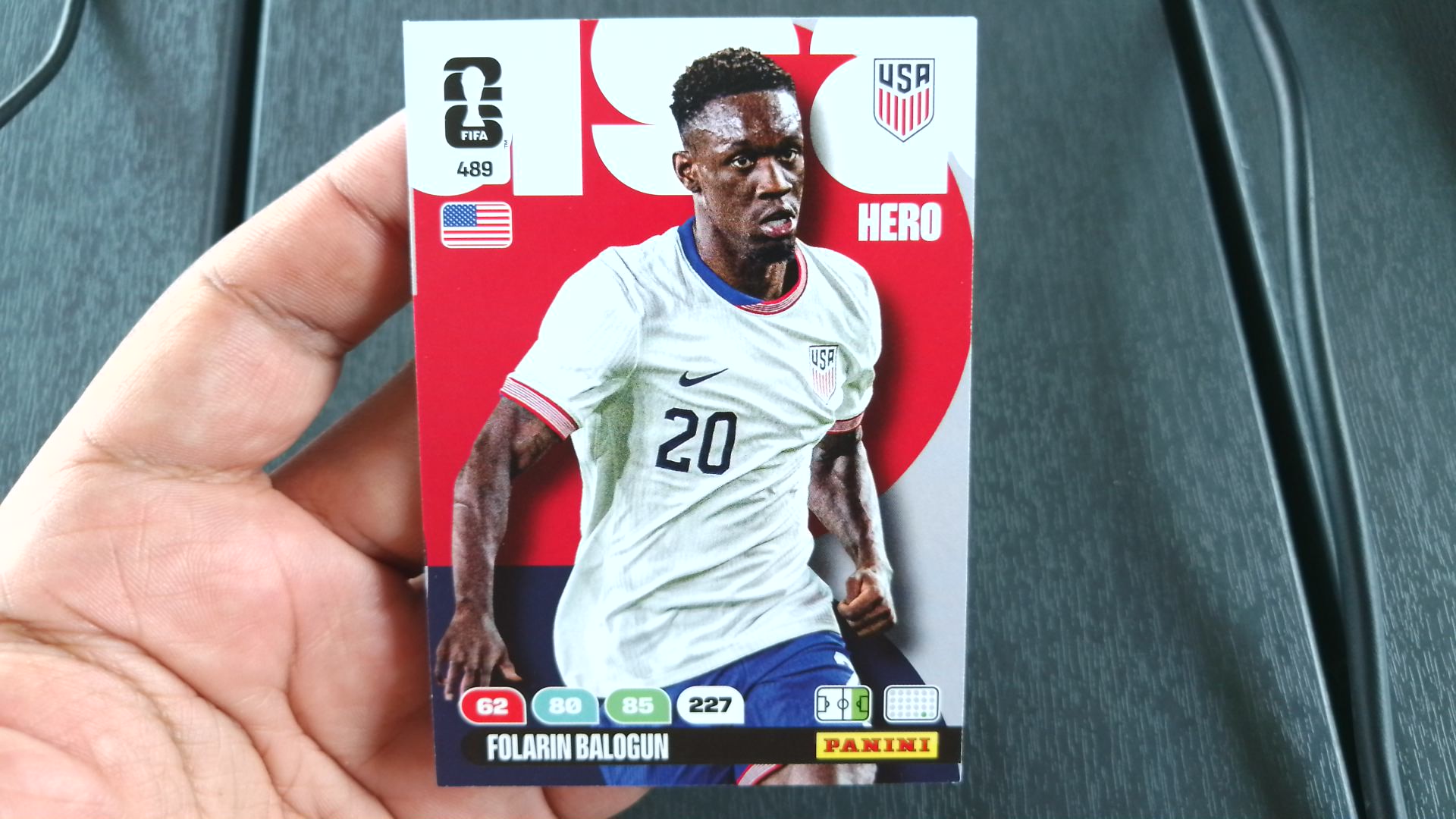 489 adrenalyn 2026 Folarin Balogun