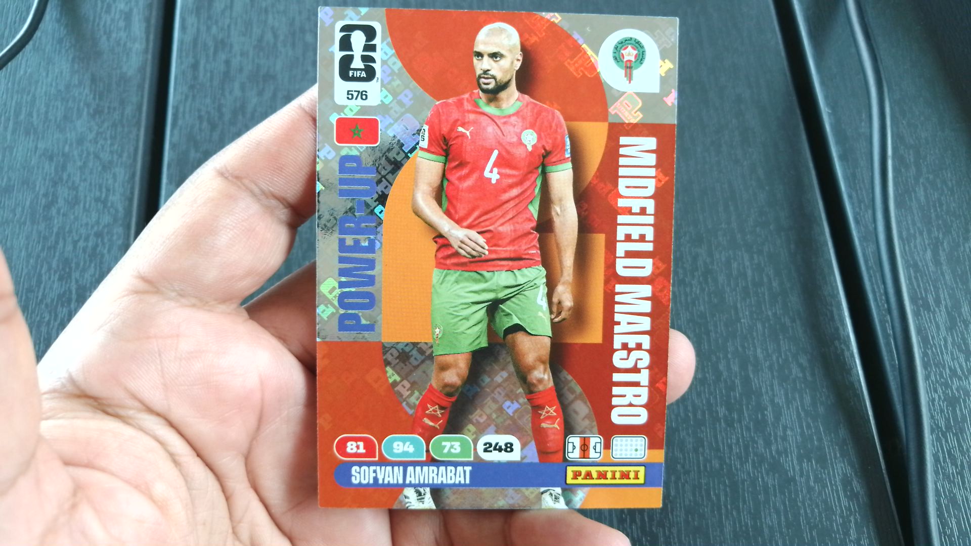 576 adrenalyn 2026 Sofyan Amrabat