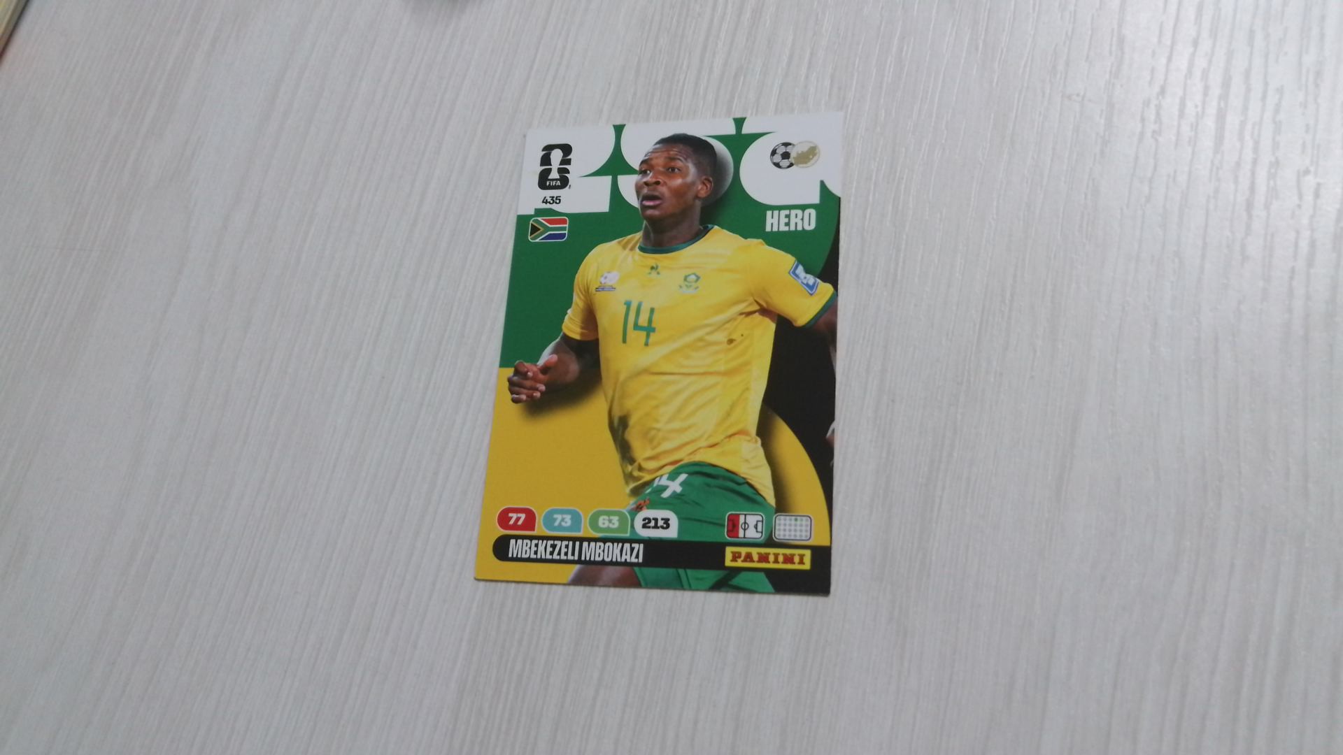 435 adrenalyn 2026 Mbekezeli Mbokazi