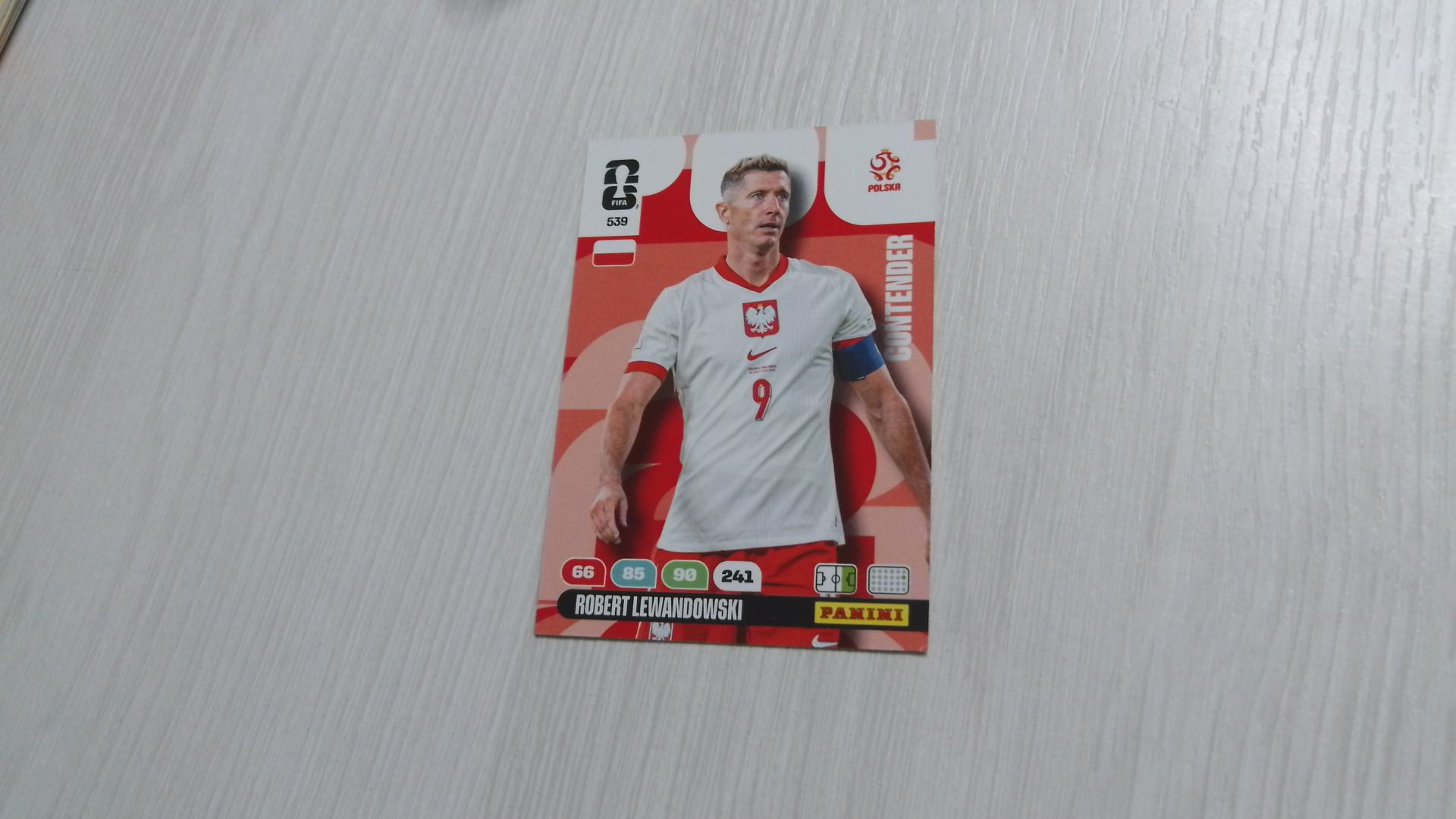 539 adrenalyn 2026 Robert Lewandowski