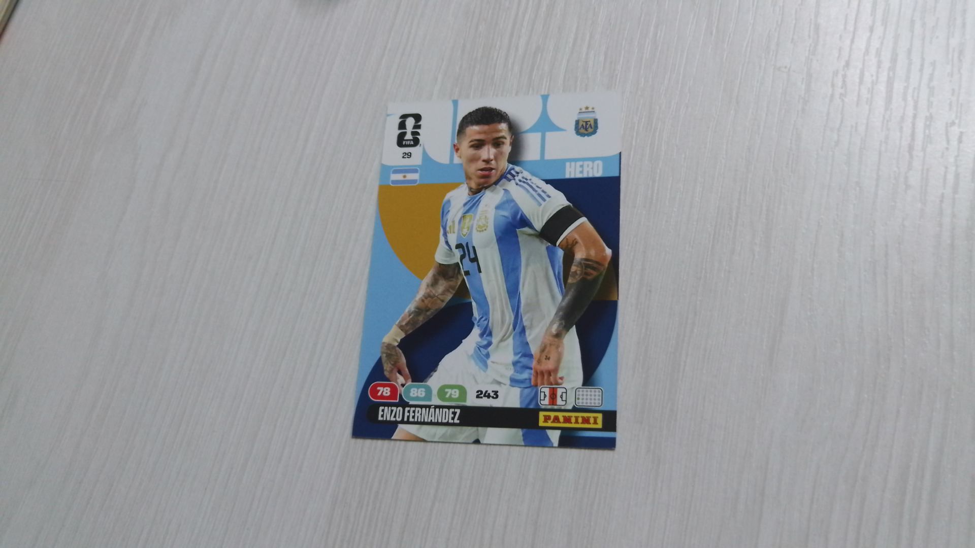029 adrenalyn 2026 Enzo Fernàndez