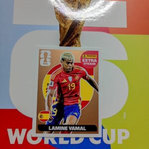 Lamine Yamal extra sticker 2026 bronce