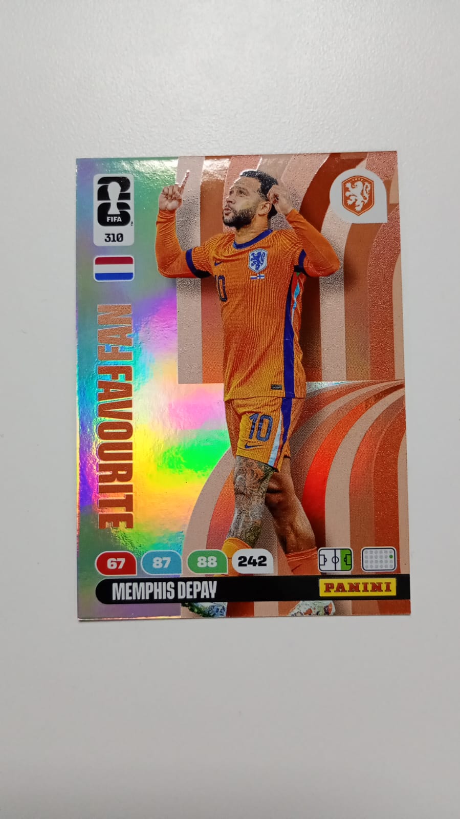 310 adrenalyn 2026 Memphis Depay