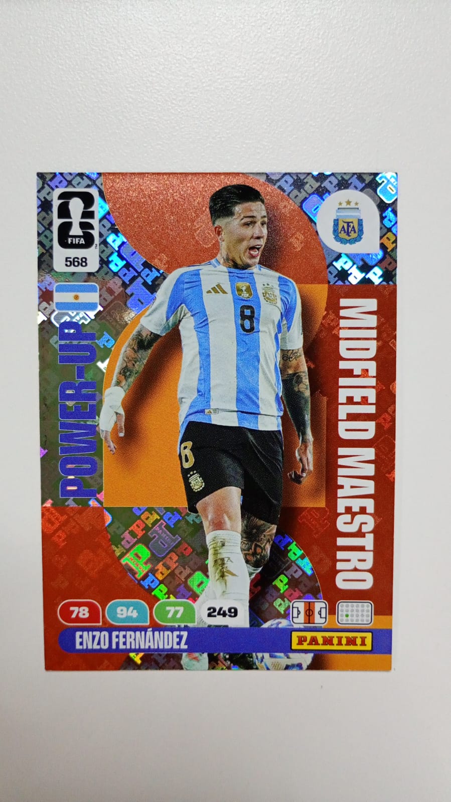 568 adrenalyn 2026 Enzo Fernández