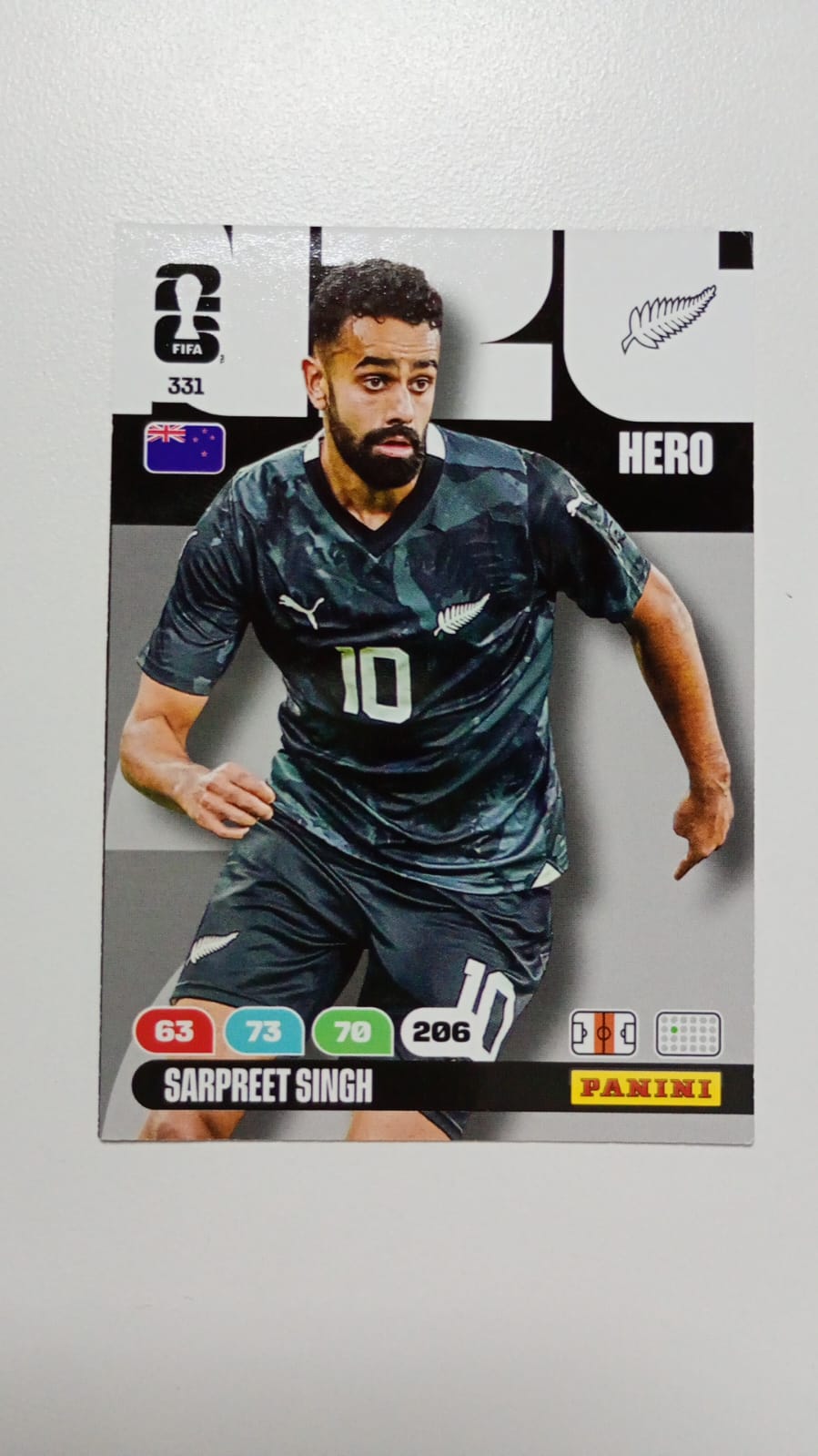 331 adrenalyn 2026 Sarpreet Singh