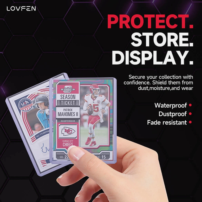 Protectores de tarjetas kit de 10 unidades, rígido y suave marca Lovfen - Imagen 5