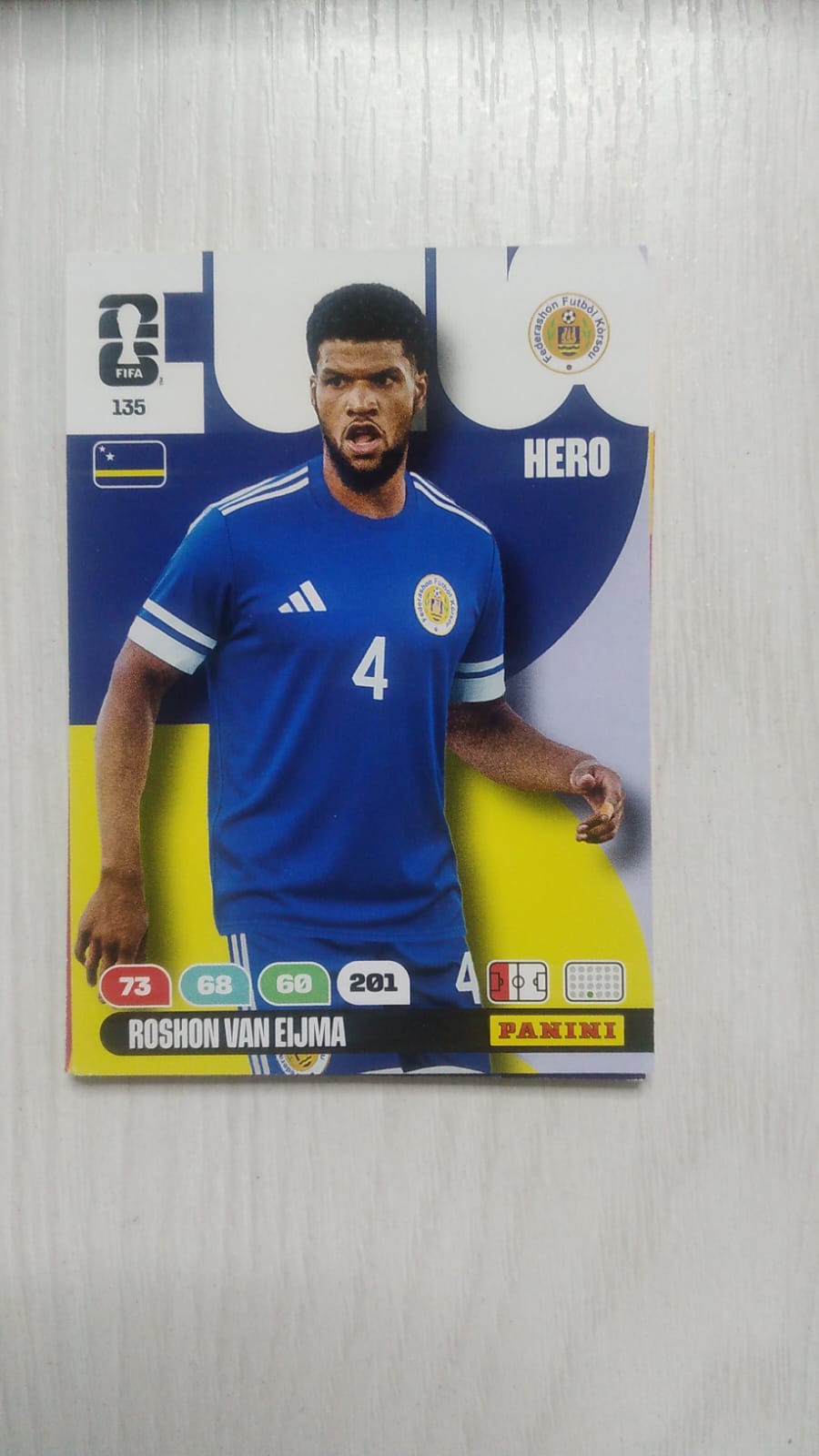 135 adrenalyn 2026 Roshon Van Eijma