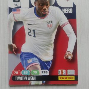487 adrenalyn 2026 Timothy Weah