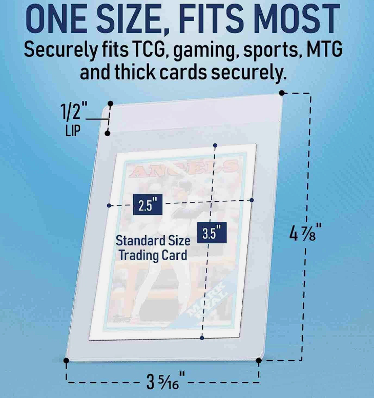 Protectores de tarjetas semi rigidos kit de 10 unidades. - Imagen 2